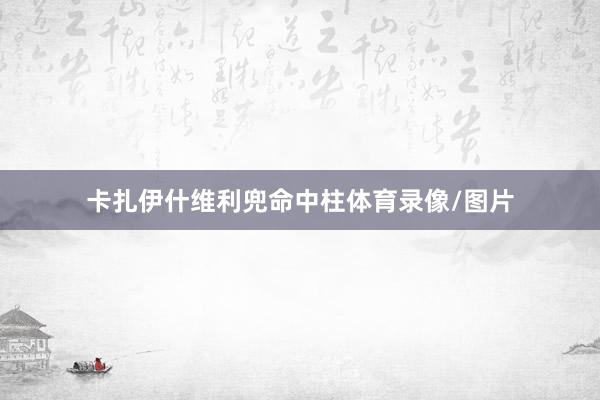 卡扎伊什维利兜命中柱体育录像/图片