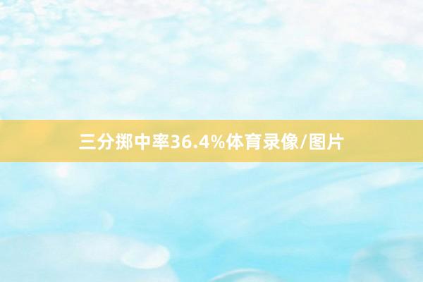 三分掷中率36.4%体育录像/图片